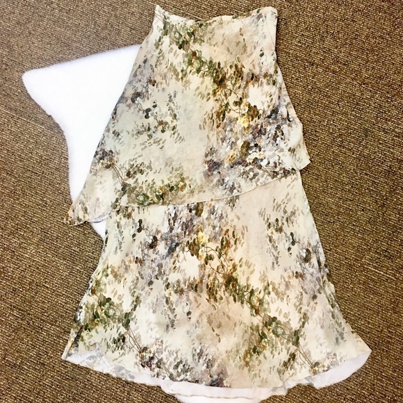 Peruvian Connection Floral Tiered Maxi Skirt - Picture 2 of 6